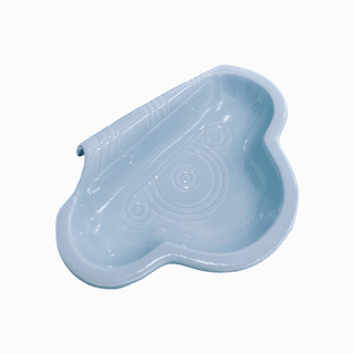 Vintage Beswick England Sky Blue Art Deco Candy Trinket Dish