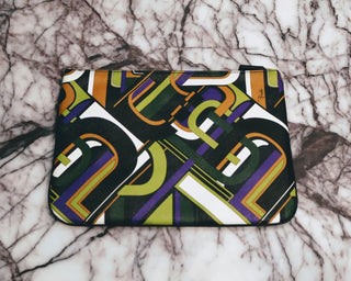 Preloved Emilio Pucci Leather Clutch Purse