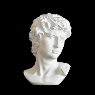 Fenton & Fenton David Head Bust Michelangelo Sculpture Art Statue