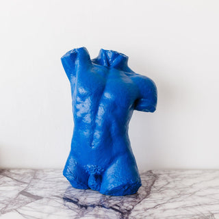 Male Nude Torso Sculpture, Statue, Figure