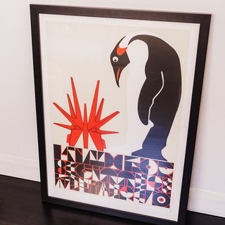 Signed Colour Lithograph by Emily Floyd Titled ‘Linux for beginners’ 2012, Edition 13/20