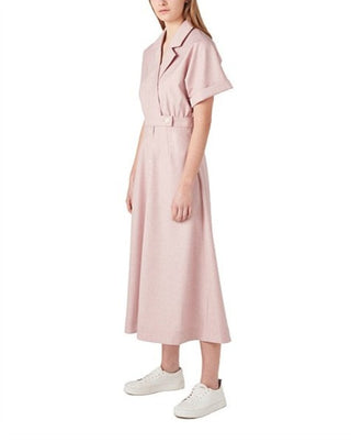 Camilla and Marc Audrey Belted Shirt Dress for Hire, Side