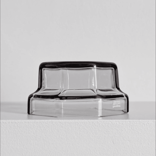 Wedgwood Brutus Hexagonal Lead Crystal Brutalist Bowl by Frank Thrower