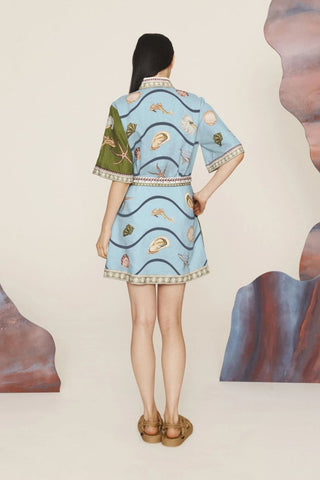 Alemais Bath House Mini Dress Renascence Studio BACK