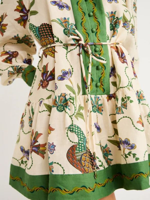 alemais birdie mini dress Almais - Multicolor Birdie Mini Dress
