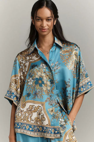 Alemais Cassie Silk Shirt