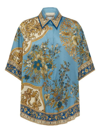 Alemais Cassie Silk Shirt stock