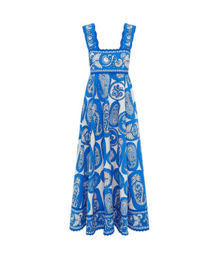 Alemais Dianna Summer Dress in Blue stock