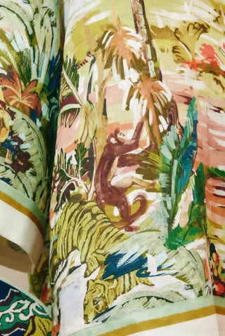 Alemais Jungle Boogie Mini Dress close up