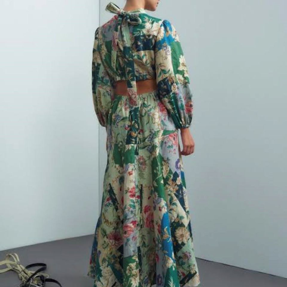 alemais loretta shirt dress Alemais LORETTA PATCHWORK Shirtdress