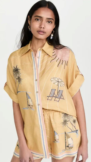 Alemais Sunset Shades man Shirt RS PREOWNED