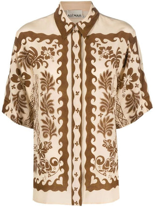 Alemais Tropic Shirt and Skirt Set