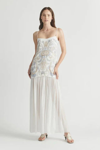 Antipodean Bitter Sweet Dropped Waist Gown Renascence Studio  front