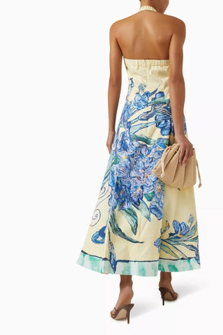 Antipodean Homecoming Halter Gown BACK