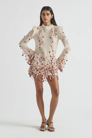 Antipodean Periscopes Flare Sleeve Mini Dress