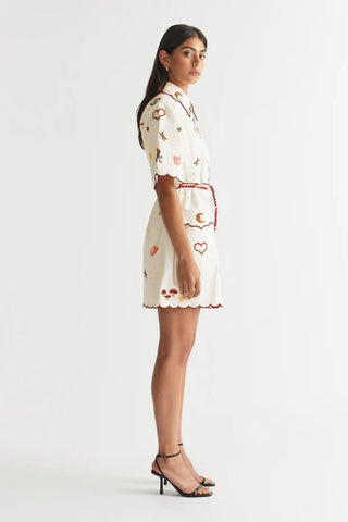 antipodean queen of hearts shirt dress Antipodean Queen of Hearts Shirt Dress