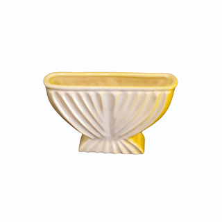 Peggy Warren Ribbed Mantle Vase 1