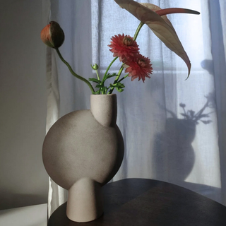 Contemporary Asymmetric Terracotta Vessel