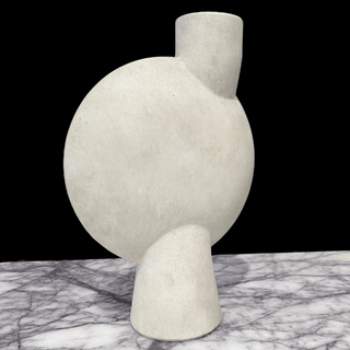 Contemporary Asymmetric Terracotta Vessel