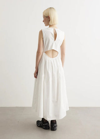 Incu Cypress Cotton Dress back full view