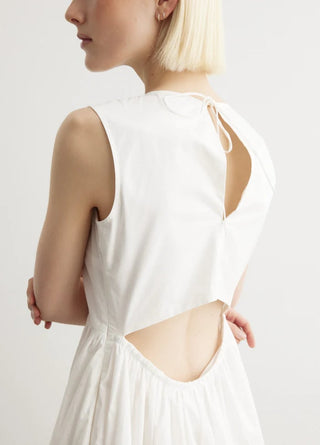 Incu Cypress Cotton Dress back close up
