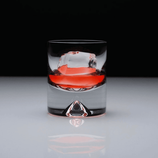 Triad Heavy Double Old Fashioned Dimple Base Whiskey Spirit Glass 150ml, Krosno Poland