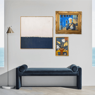 'Adrift Blue' Acrylic on Canvas Middle of Nowhere Collection by Sarah Brooke