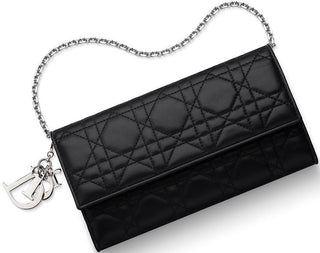 Lady Dior Rendez-Vous Chain Wallet Clutch