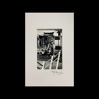 Signed Original Fine Art Black & White Melbourne Cityscape Photograph Titled 'Old News' by Matt Irwin Photography