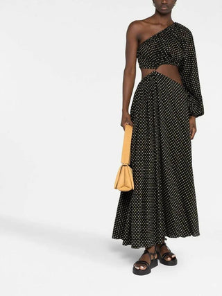Matteau Asymmetric Wave Dress