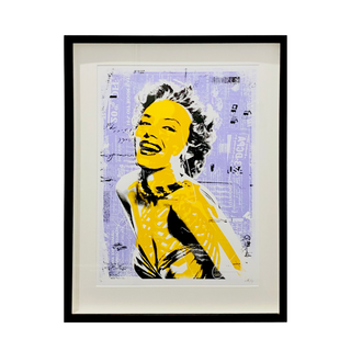 ‘Norma’ (Purple/Yellow) Limited Edition Screenprint, 2013, Blonde Winds