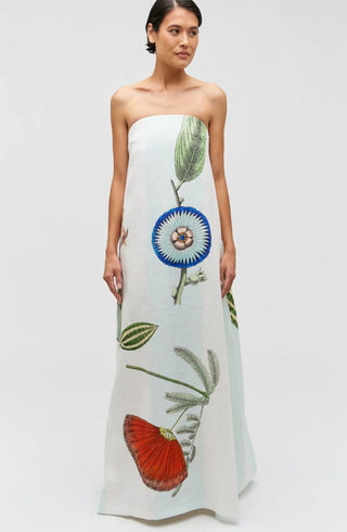 Oroton Grand Floral Gown front view