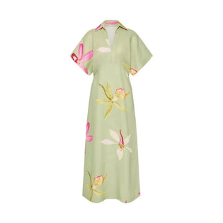 Palm Noosa Jasmine in Pistachio Petals Stock