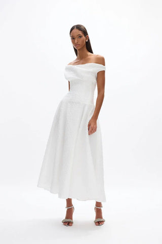 Rachel Gilbert Elley Dress in Ivory