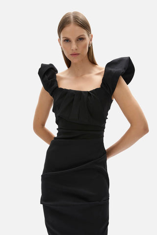 Rachel Gilbert Kalina Gown Black