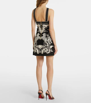 Rebecca Vallance Azera Halter Mini Dress BACK