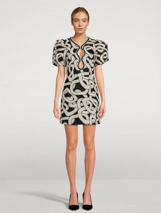 Rebecca Vallance Catena Mini Dress Renascence Studio  front view