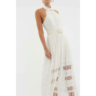 Rebecca Vallance Giovanni Halter Midi DRESS