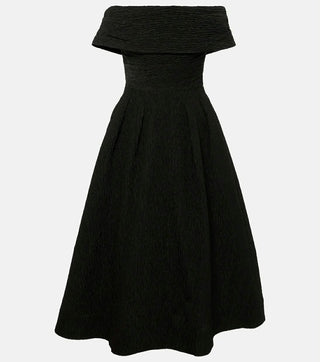 Rebecca Vallance Helene Off Should Midi Dress