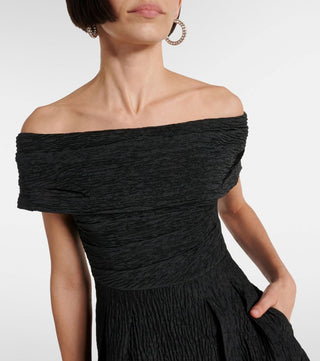 Rebecca Vallance Helene Off Should Midi Dress