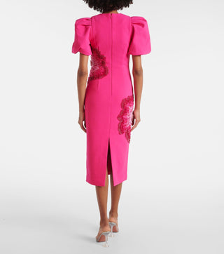 Rebecca Vallance Layana Midi Dress BACK