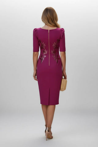 Rebecca Vallance Venetia Sequined Midi Dress