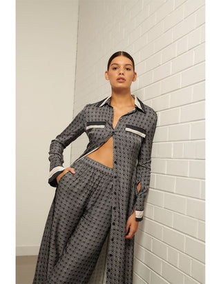 Roame Franz Dress model pose