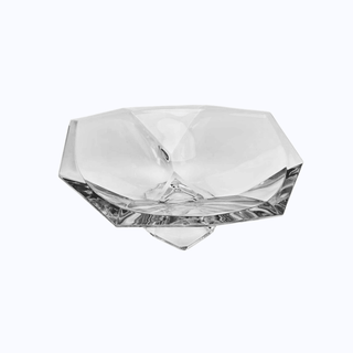 Rogaska Czech Prism Centerpiece Pedestal Bowl 33cm