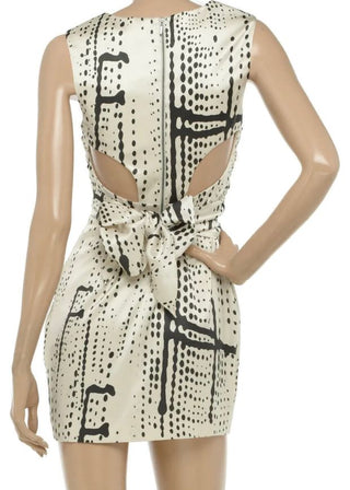 Sass and Bide Bare my heart dress back view