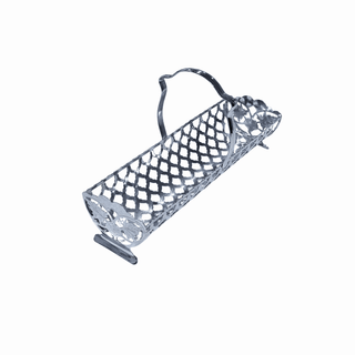 Immaculate Queen Anne Style Chromium Plated Biscuit Tray | Mayell & Co. England