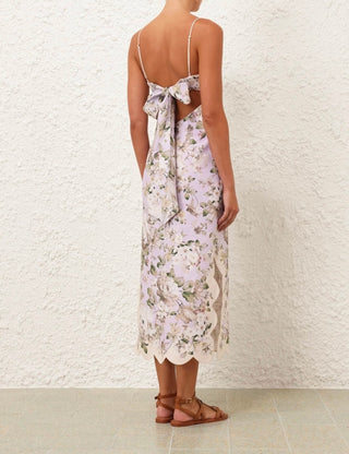 Zimmermann Acacia Scallop Midi Dress