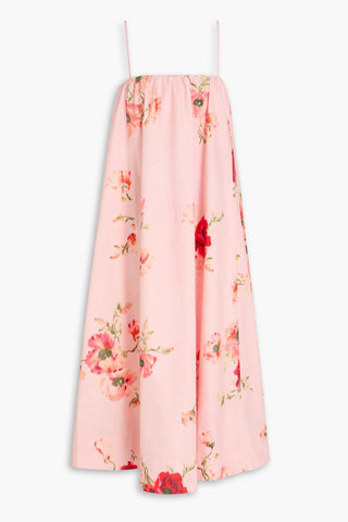 Zimmermann Lightburst Puff Midi Dress STOCK