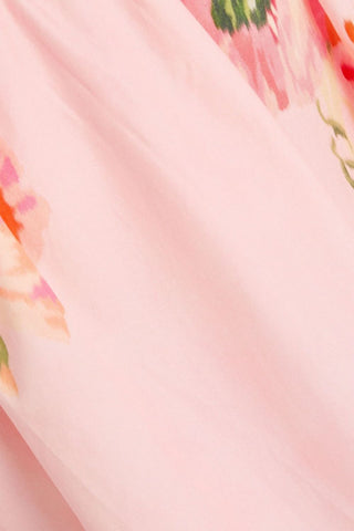 Zimmermann Lightburst Puff Midi Dress FABRIC