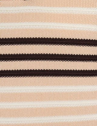 Zimmermann Natura Stripe Knit Polo and Midi Skirt Renascence Studio FABRIC CLOSE UP